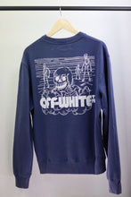Load image into Gallery viewer, Off White c/o Virgil Abloh Navy Sweatshirt
