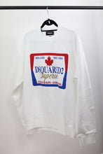 Load image into Gallery viewer, Dsquared2 White &quot;Superior&quot; Graphic Sweatshirt
